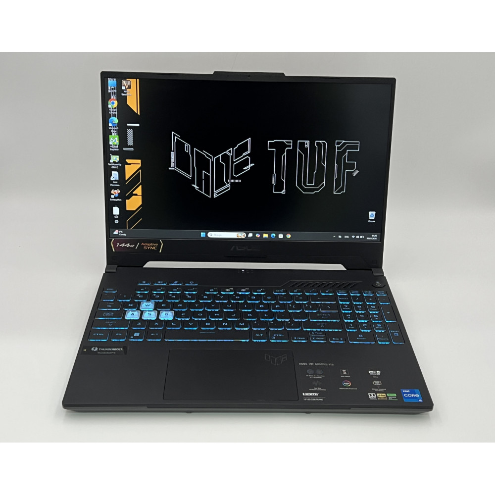 БВ ноутбук ASUS TUF Gaming F15 FX507ZC-RS51 15.6" FHD/IPS 144 Hz / i5-12500H (12x16) / 16 Gb / 512 Gb SSD /  NVIDIA GeForce RTX3050 (4 Gb)