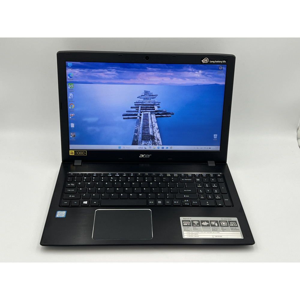 БВ ноутбук Acer Aspire E15 E5-576-392H 15.6" FHD/IPS / i3-8130U / 6 Gb / 240 Gb SSD / Intel UHD Graphics 620