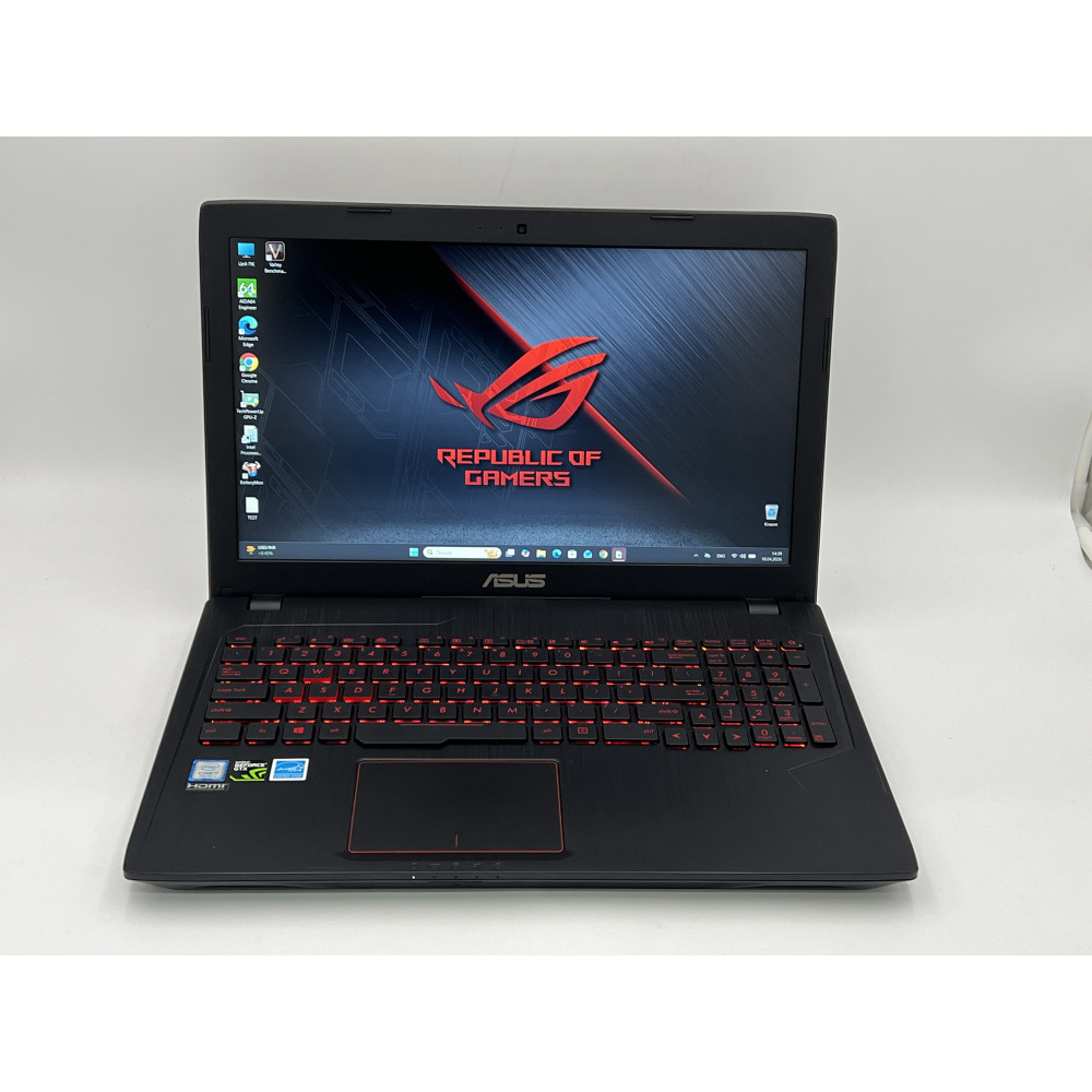 БВ ноутбук Asus FX53VE-MS74 15.6" FHD/IPS / i7-7700HQ / 16 Gb / 256 Gb SSD / Intel HD Graphics 630 + NVIDIA GeForce GTX 1050Ti (4 Gb)
