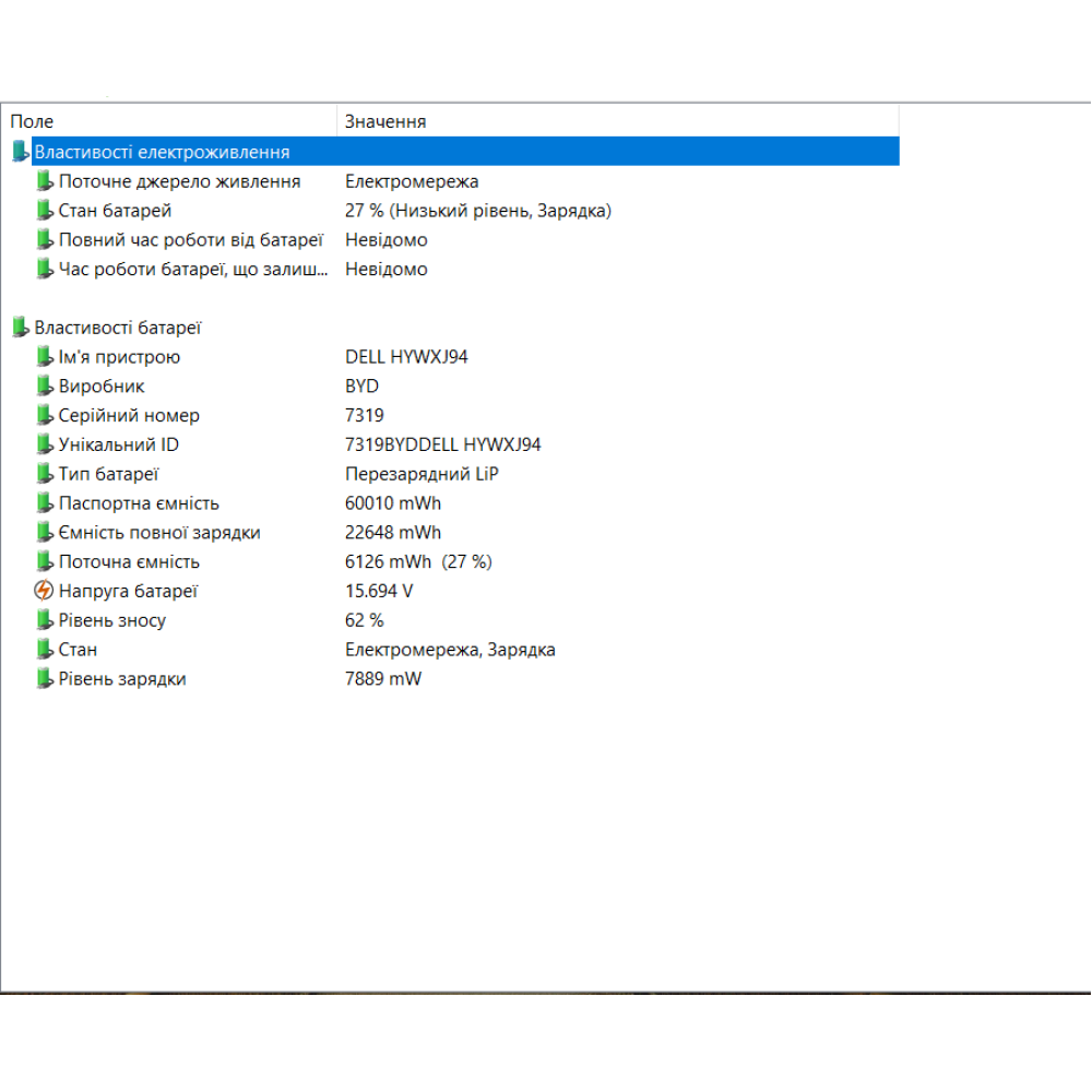БВ ноутбук Dell G7 15 7590 15.6" FHD/IPS / i7-9750H (6x12) / 16Gb / 500Gb SSD / NVIDIA GeForce GTX 1660 Ti (6 Gb)