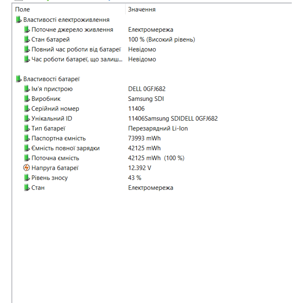 БВ ноутбук Dell Inspiron 15 Gaming 7567 15.6" FHD / i5-7300HQ / 16GB  / 256Gb SSD / NVIDIA GeForce GTX 1050Ti (4 Gb)