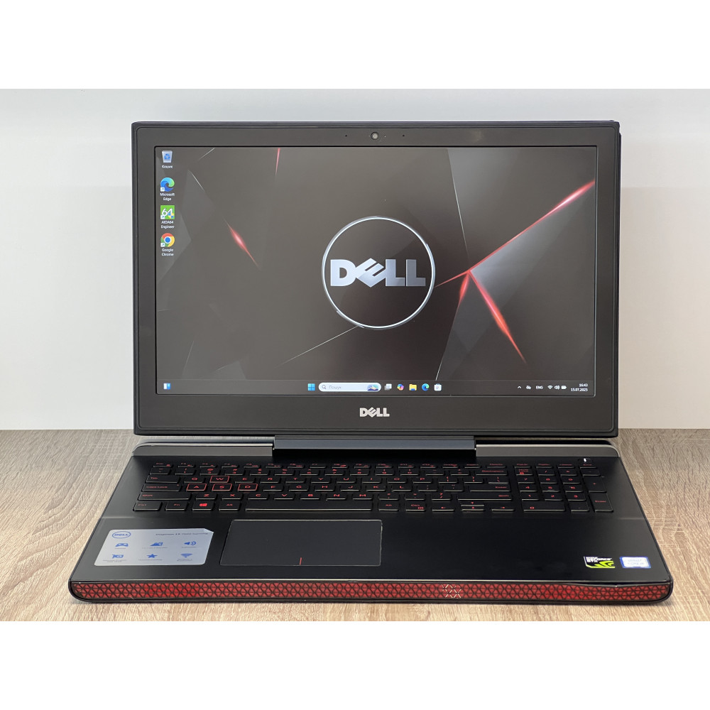 БВ ноутбук Dell Inspiron 7567 15.6" FHD / i5-7300HQ / 16GB  / 256Gb SSD / NVIDIA GeForce GTX 1050Ti (4 Gb)