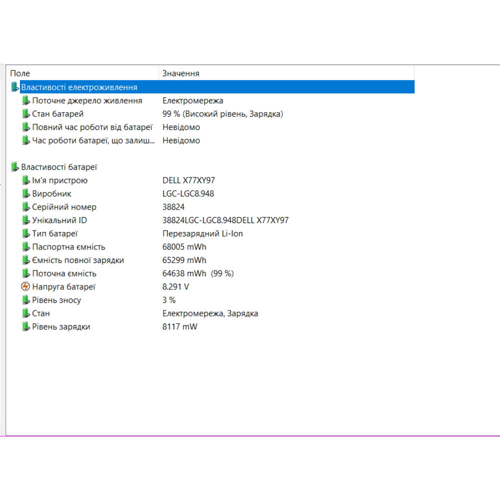 БВ ноутбук Dell Latitude 5500 Core i7 15.6" FHD / i7-8665U / 16Gb / 256Gb SSD / Intel UHD 620