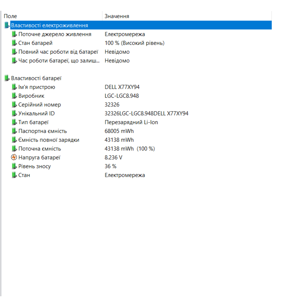 БВ ноутбук Dell Latitude 5500 15.6" FHD / i5-8365U / 8Gb / 256Gb SSD / Intel UHD 620