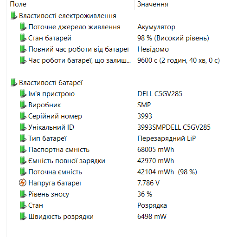 БВ ноутбук Dell Latitude 5500 15.6" FHD/IPS / i5-8265U / 8Gb / 256Gb SSD / Intel UHD 620