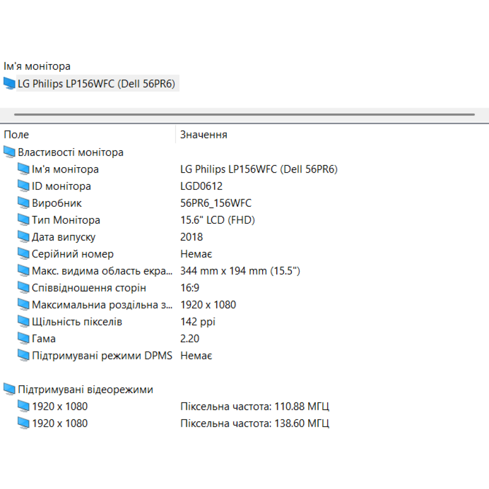 БВ ноутбук Dell Latitude 5511 15.6" FHD/IPS / i5-10400H/ 16GB / 512GB SSD / NVIDIA GeForce MX250 (2 Gb)