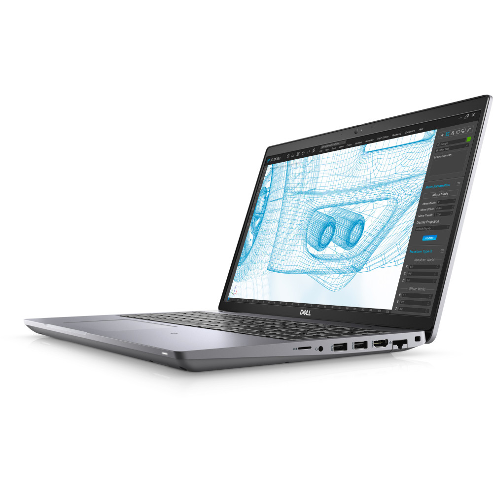 БВ ноутбук Dell Precision 3561 15.6" FHD/IPS /  i5-11500H / 16Gb / 512 Gb SSD / nVidia Quadro T600 4GB