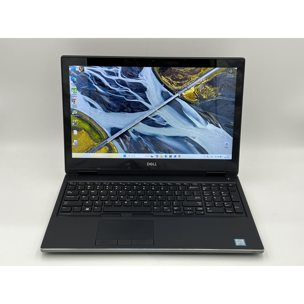 БВ ноутбук Dell Precision 7530 15.6" FHD/IPS Сенсорний / Intel Core i7-8850H / 16 Gb DDR4 / 480 Gb SSD /  NVIDIA Quadro P1000 (4 Gb)