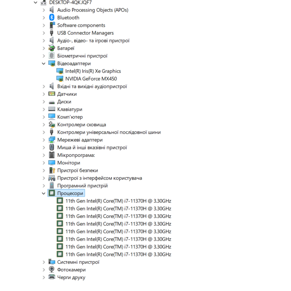БВ ноутбук Dell Vostro 15 5510 15.6" FHD/IPS / i7-11370H / 16 Gb / 512 Gb SSD / NVIDIA GeForce MX450 (2 Gb)