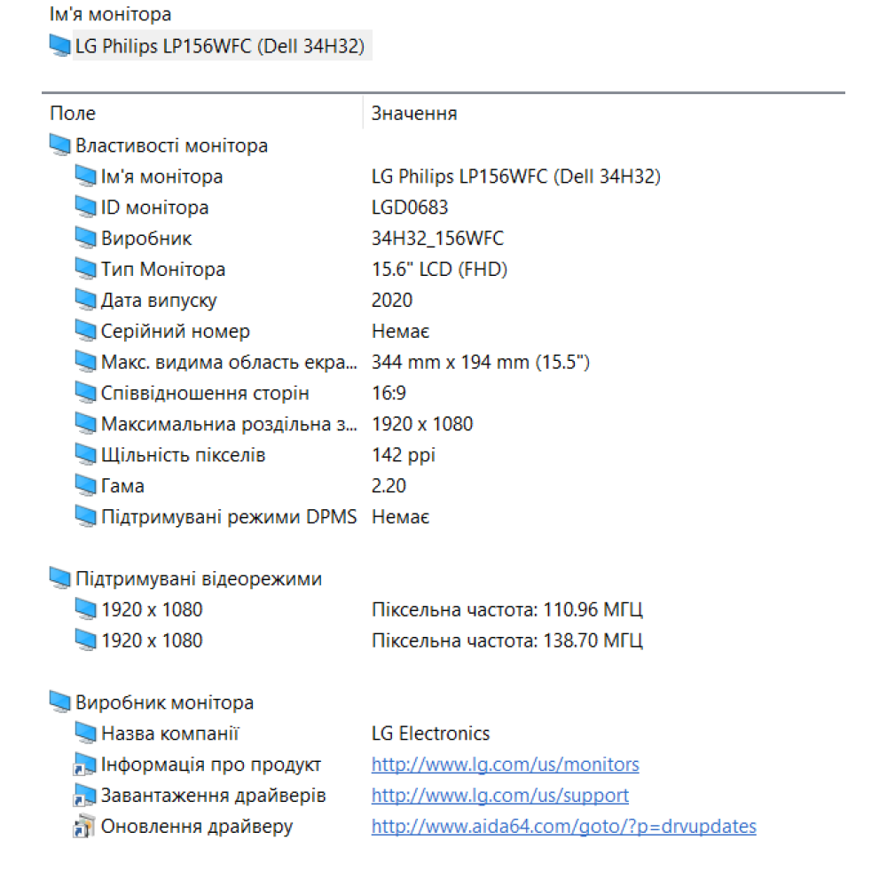 БВ ноутбук Dell Vostro 15 5510 15.6" FHD/IPS / i7-11370H / 16 Gb / 512 Gb SSD / NVIDIA GeForce MX450 (2 Gb)