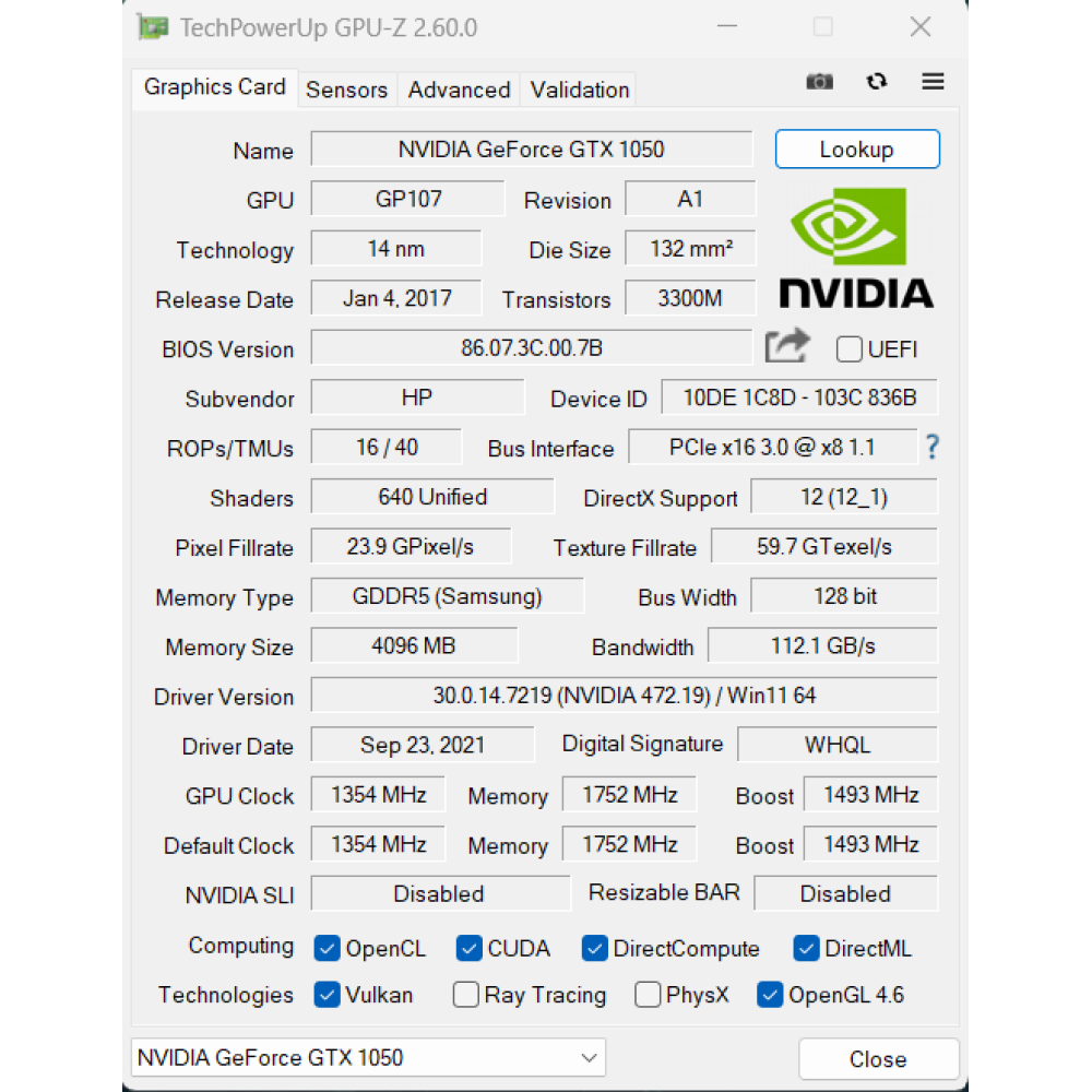 БВ ноутбук HP Pavilion Power 15-cb001la 15.6" FHD/IPS / i5-7300HQ / 16Gb / 128Gb SSD + 1Tb HDD / NVIDIA GeForce 1050 (4 Gb)