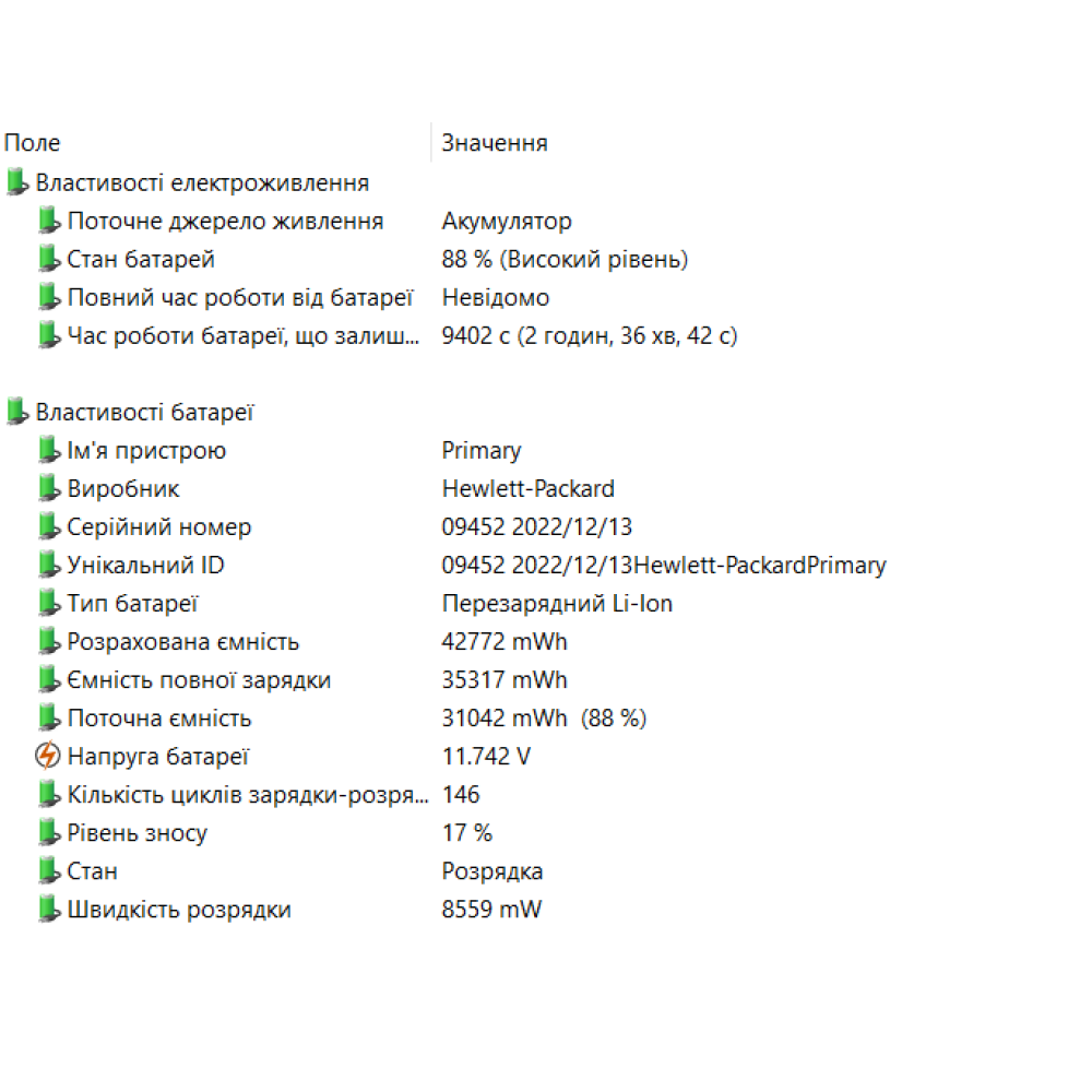БВ ноутбук HP ProBook 440 G9  14.0"FHD/Сенсорний/Core i5-1235U/16Gb/512Gb SSD/IntelIris Xe