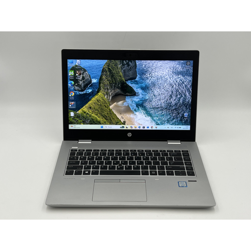 БВ ноутбук HP ProBook 640 G5 14.0" FHD Матовий / Intel Core i5-8365U / 8 Gb DDR4 / 256 Gb SSD / Intel UHD Graphics 620