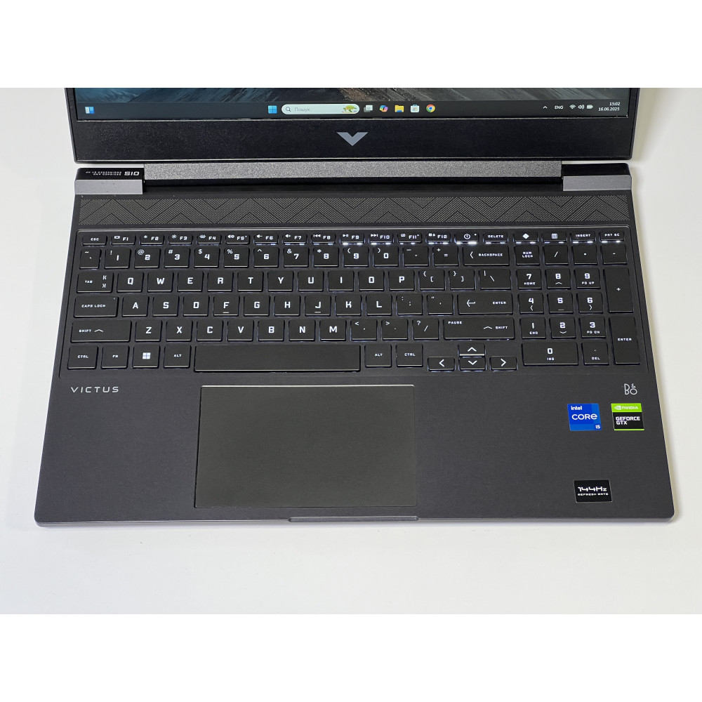 БВ ноутбук HP Victus 15-fa0031dx 15.6" FHD/IPS 144Ghz /i5-12450H / 16Gb / 512Gb SSD / NVIDIA GeForce GTX 1650 (4 Gb)