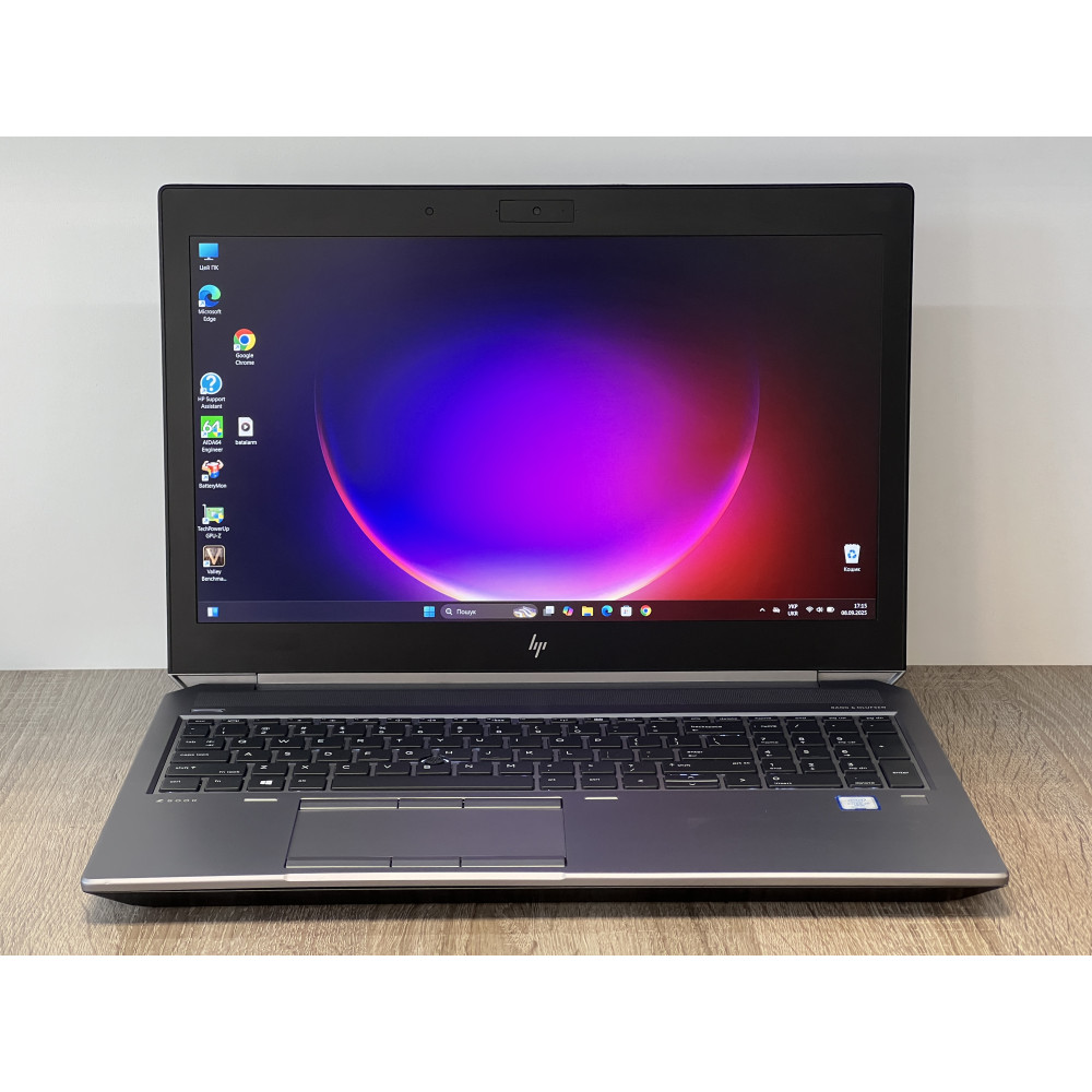 БВ ноутбук HP ZBook 15 G5 15.6" FHD/IPS/i7-8850H/32Gb/512Gb SSD/NVIDIA Quadro P2000 4 Gb