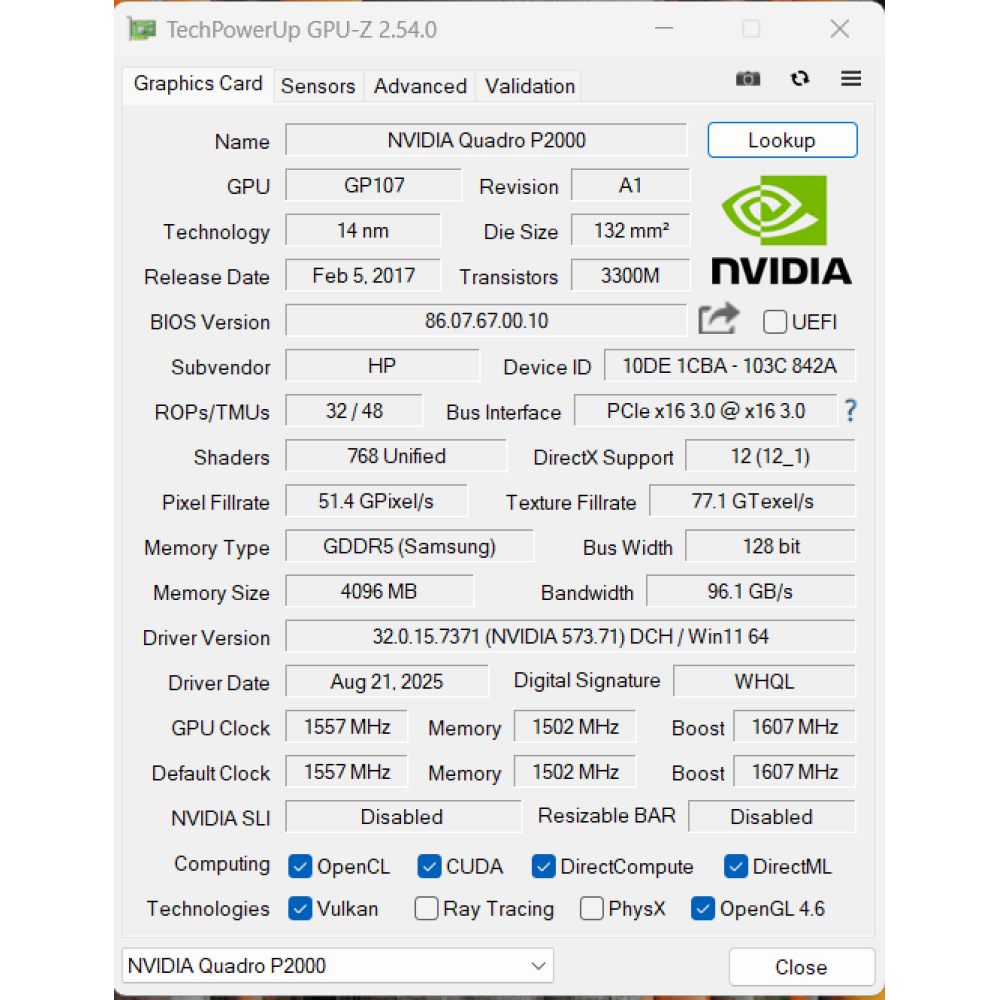 БВ ноутбук HP ZBook 15 G5 15.6" FHD/IPS / Xeon E-2176M (6x12) / 16Gb / 512Gb SSD / NVIDIA Quadro P2000 (4 Gb)