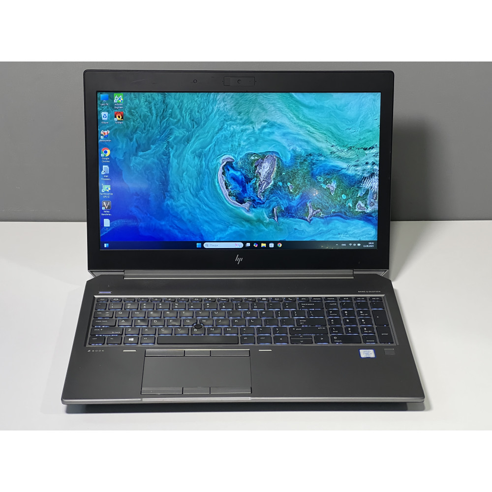 БВ ноутбук HP ZBook 15 G5 15.6" FHD/IPS/i7-8850H/32Gb/512Gb SSD/NVIDIA Quadro P1000 4 Gb