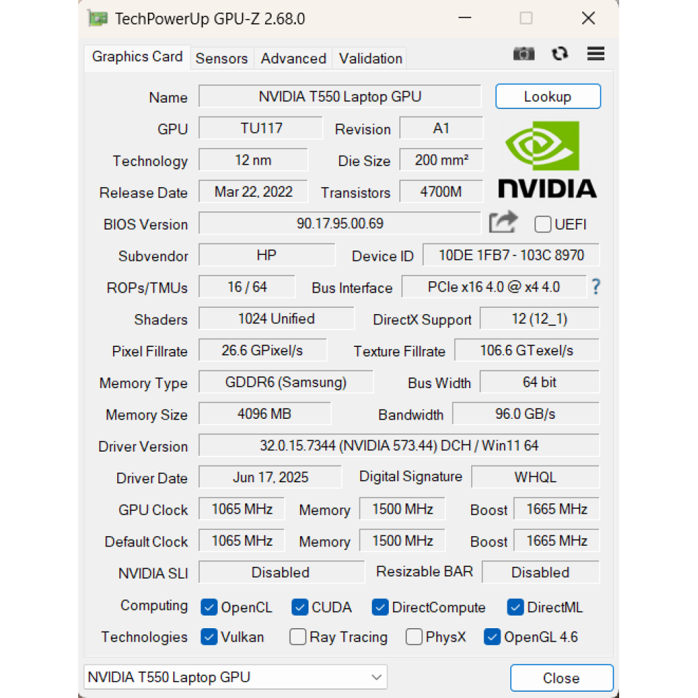 БВ ноутбук HP ZBook Firefly 16 G9 16.0` FHD/IPS / i7-1255U / 16Gb / 512 Gb SSD / NVIDIA T550 (4 Gb)