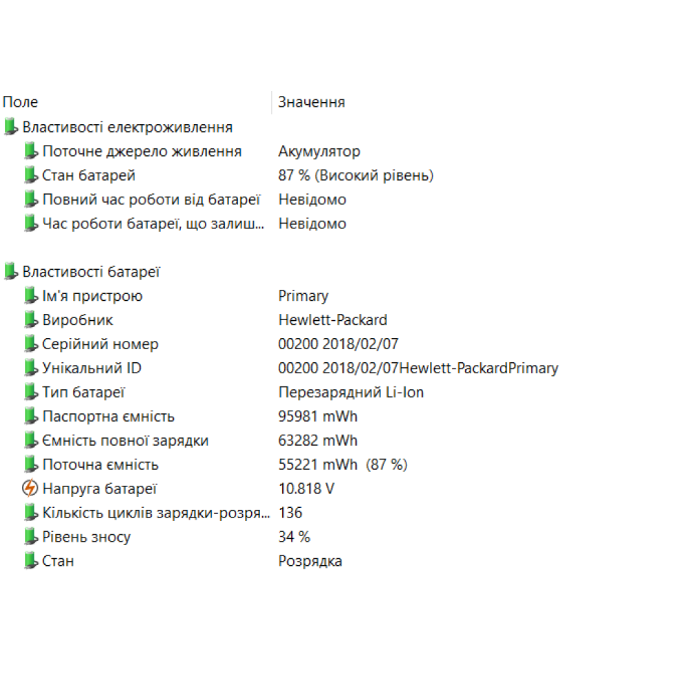 БВ ноутбук HP Zbook Studio G5 15.6" FHD/IPS Матовий /  Intel Core i7- 8850H / 16 Gb / 480 Gb SSD / NVIDIA Quadro P1000 (4 Gb)