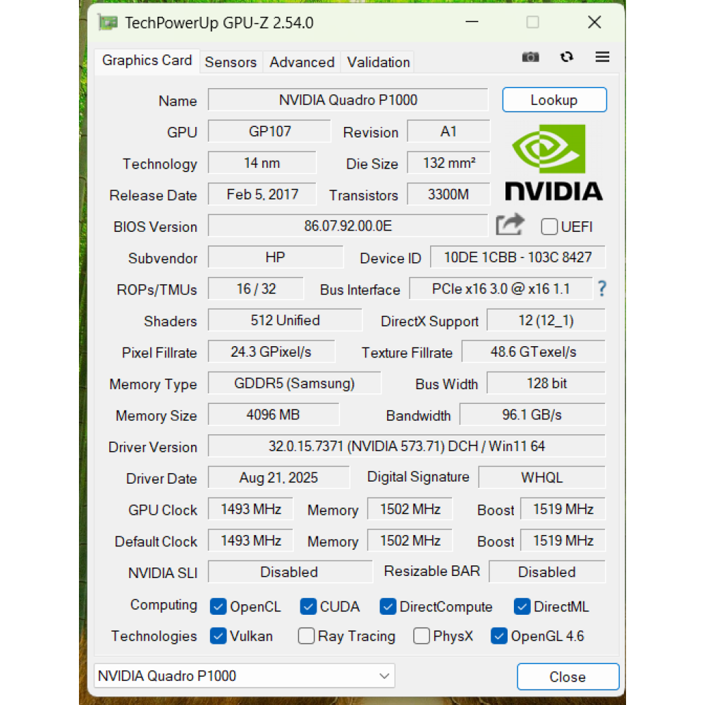 БВ ноутбук HP Zbook Studio G5 15.6" FHD/IPS Матовий /  Intel Core i7- 8850H / 16 Gb / 512 Gb SSD / NVIDIA Quadro P1000 (4 Gb)
