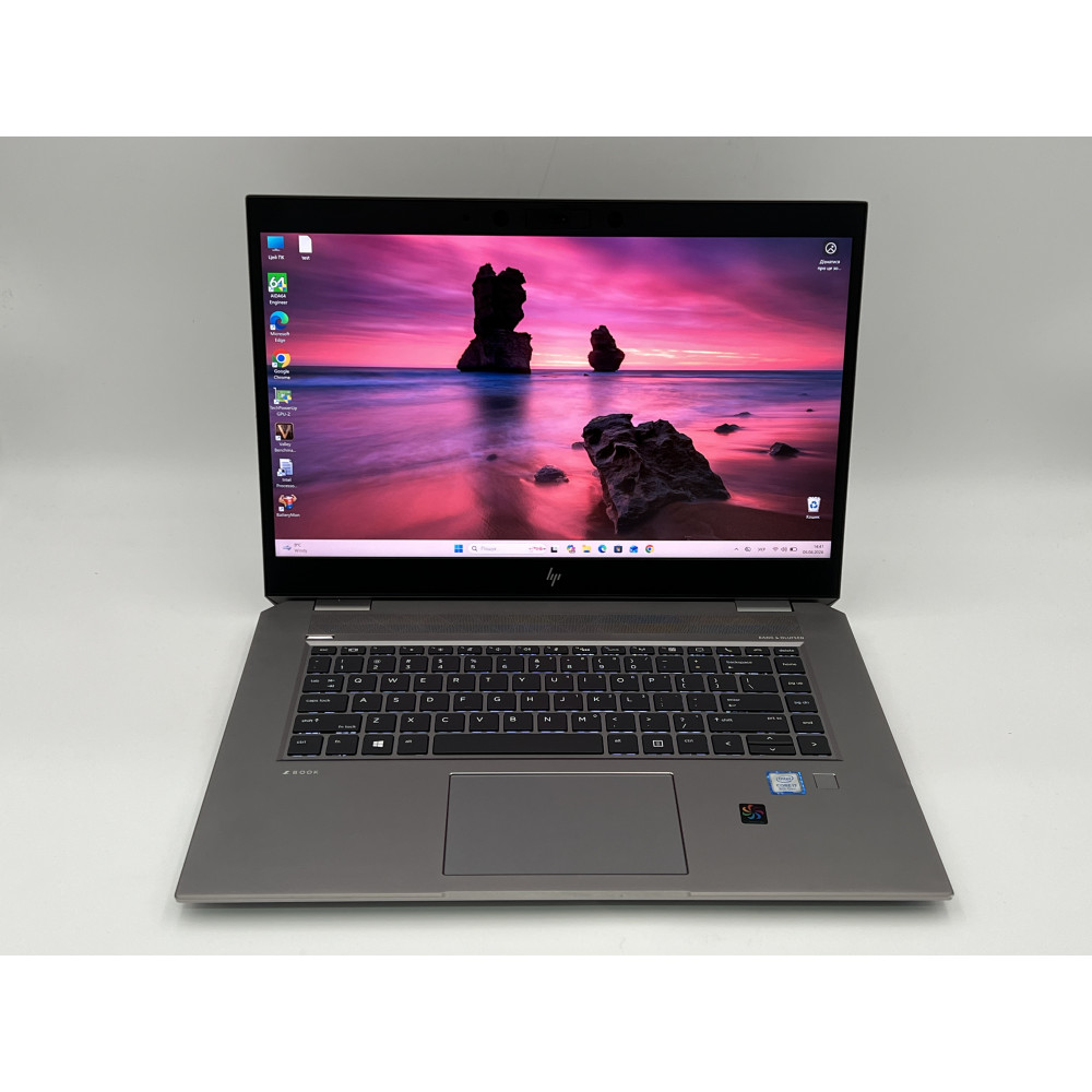БВ ноутбук HP Zbook Studio G5 15.6" 4K/IPS Матовий /  Intel Core i7- 8750H / 16 Gb / 480 Gb SSD / NVIDIA Quadro P1000 (4 Gb)