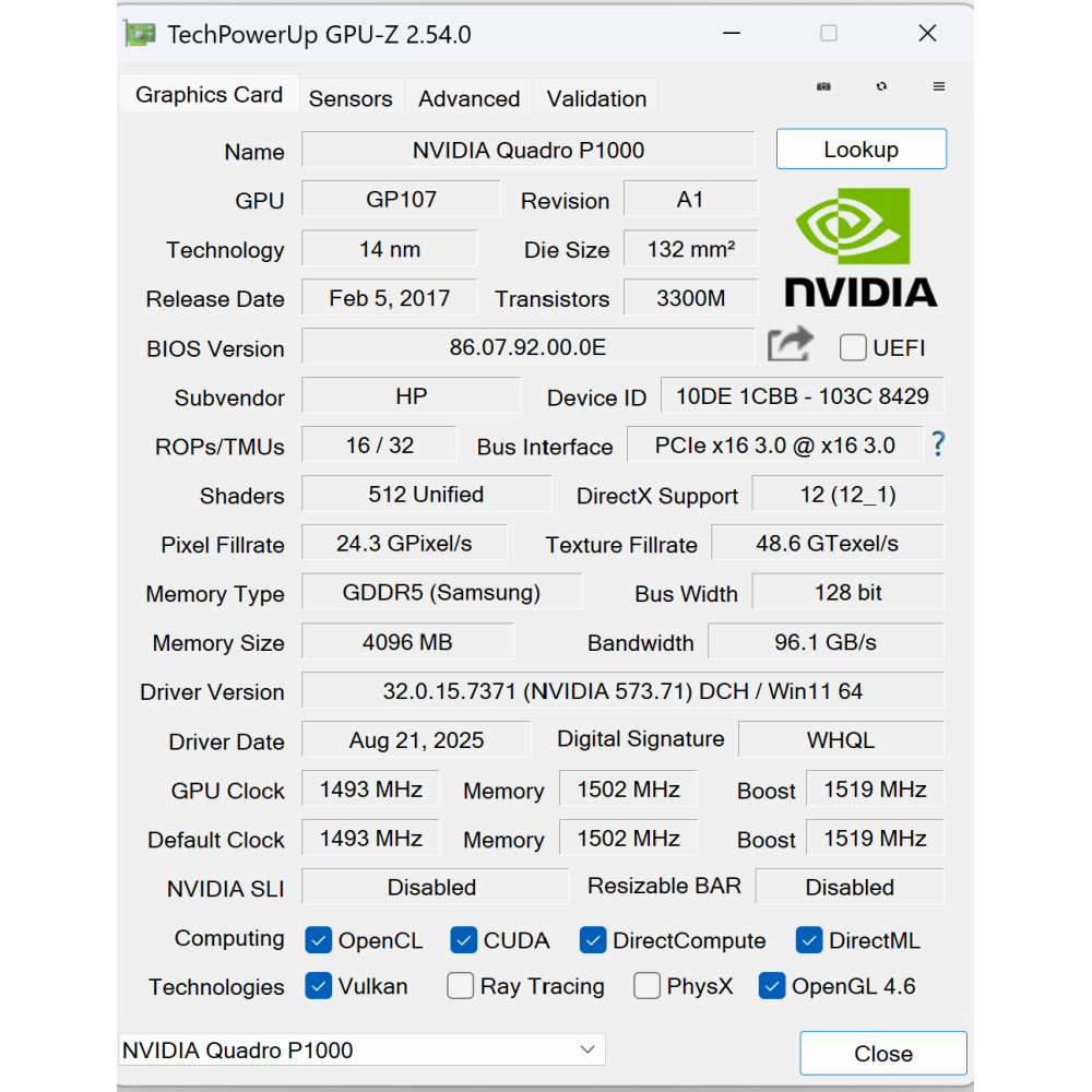 БВ ноутбук HP Zbook Studio G5 15.6" 4K/IPS Матовий /  Intel Core i7- 8750H / 16 Gb / 480 Gb SSD / NVIDIA Quadro P1000 (4 Gb)