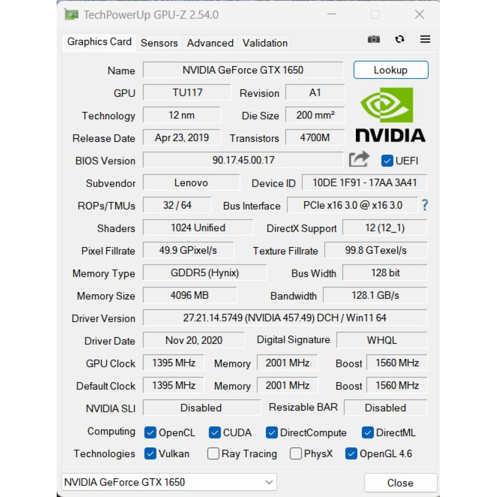 БВ ноутбук Lenovo IdeaPad L340-15IRH 15.6" FHD/IPS / i7-9750HF/ 16GB / 512GB SSD / NVIDIA GeForce GTX 1650 (4 Gb)