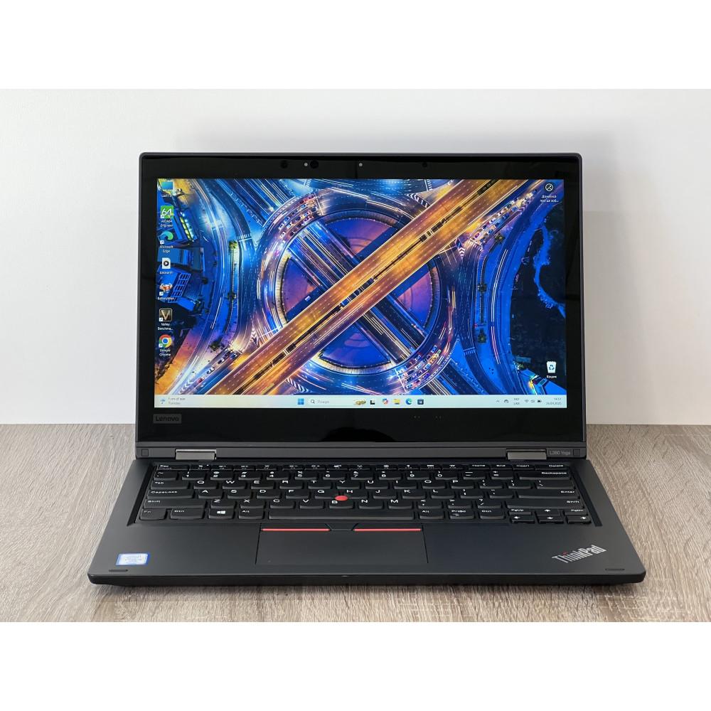БВ ноутбук Lenovo ThinkPad L380 Yoga I5 13.3 " FHD/IPS Сенсорний / Intel Core i5-8350U / 8 Gb / 256 Gb SSD / Intel UHD