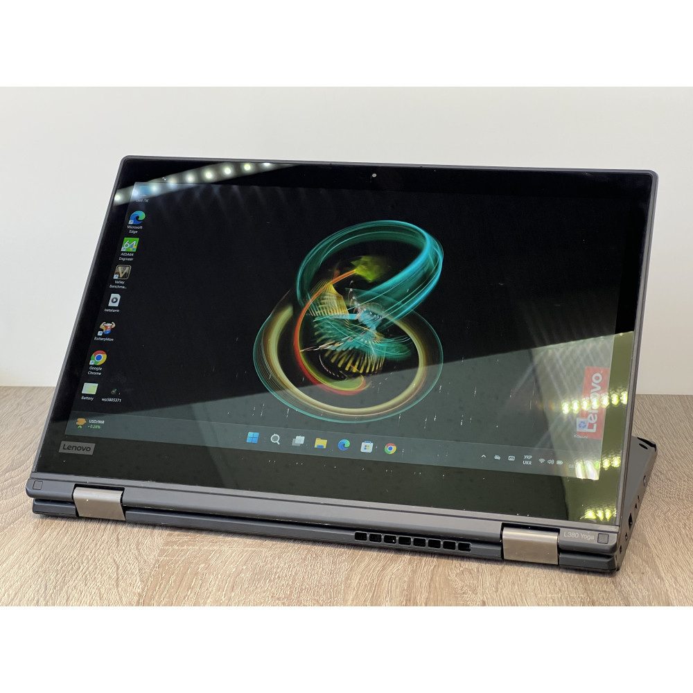 БВ ноутбук Lenovo ThinkPad L380 Yoga 14 " FHD/IPS Сенсорний / Intel Core i3-8130U / 8 Gb DDR4 / 128Gb SSD / Intel UHD Graphics