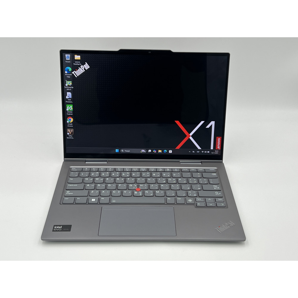 БВ ноутбук Lenovo ThinkPad X1 2-in-1 Gen 9 14.0" FHD/IPS сенсорний / Intel Core Ultra 7 155U 1.7-4.8GHz /16Gb DDR5/2Tb SSD/ Intel Graphics