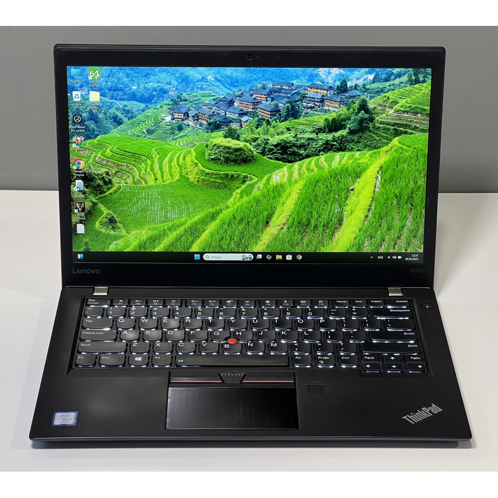 БВ ноутбук Lenovo Thinkpad T470s 14" FHD / i5-7300U/ 8GB / 128GB SSD / Intel UHD  620