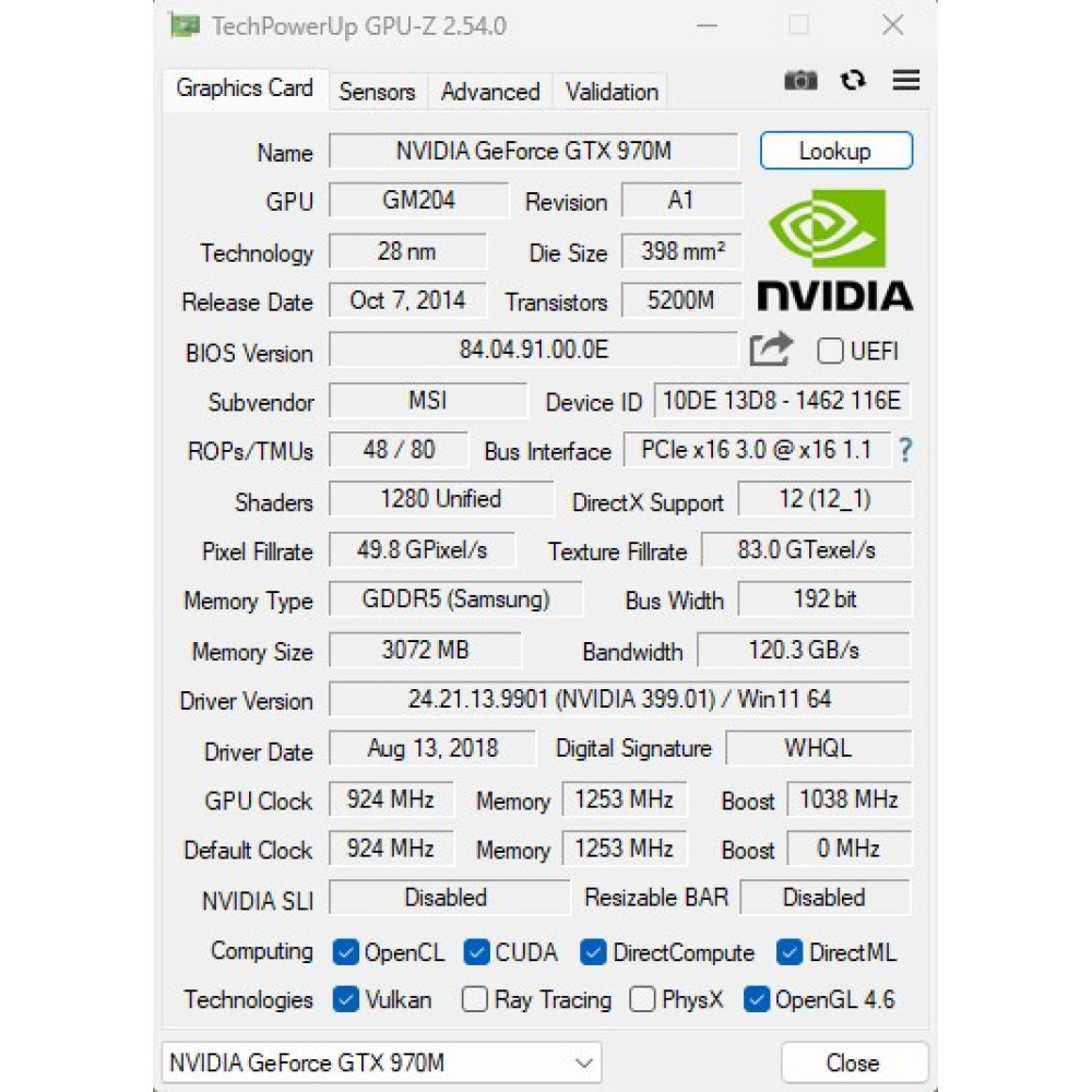 БВ ноутбук MSI GE726QF Apache Pro 17.3" FHD/IPS / i7-6700HQ / 16Gb / 512 Gb SSD / NVIDIA GeForce GTX 970M (3 Gb)