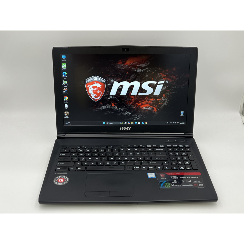 БВ ноутбук MSI GL62M 7RD 15.6" FHD/IPS / i5-7300HQ / 16 Gb / 256Gb SSD + 2Tb HDD / NVIDIA GeForce GTX1050 (2 Gb)