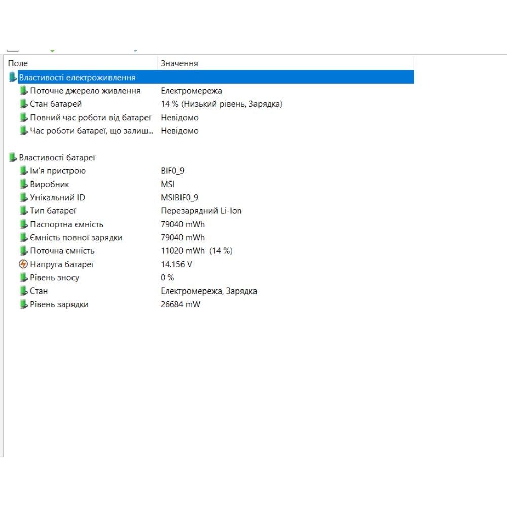 БВ ноутбук MSI P65 Creator 8RF 15.6" FHD/IPS 144Hz / i7-8750H (6x12) / 16 Gb / 512 Gb SSD / NVIDIA GeForce GTX1070 (8 Gb)